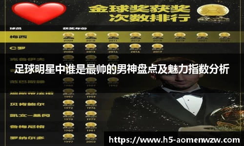 足球明星中谁是最帅的男神盘点及魅力指数分析